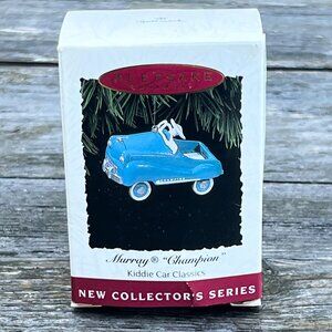 HALLMARK MURRAY CHAMPION #1 KIDDIE CAR CLASSICS SERIES 1994 CHRISTMAS ORNAMENTS
